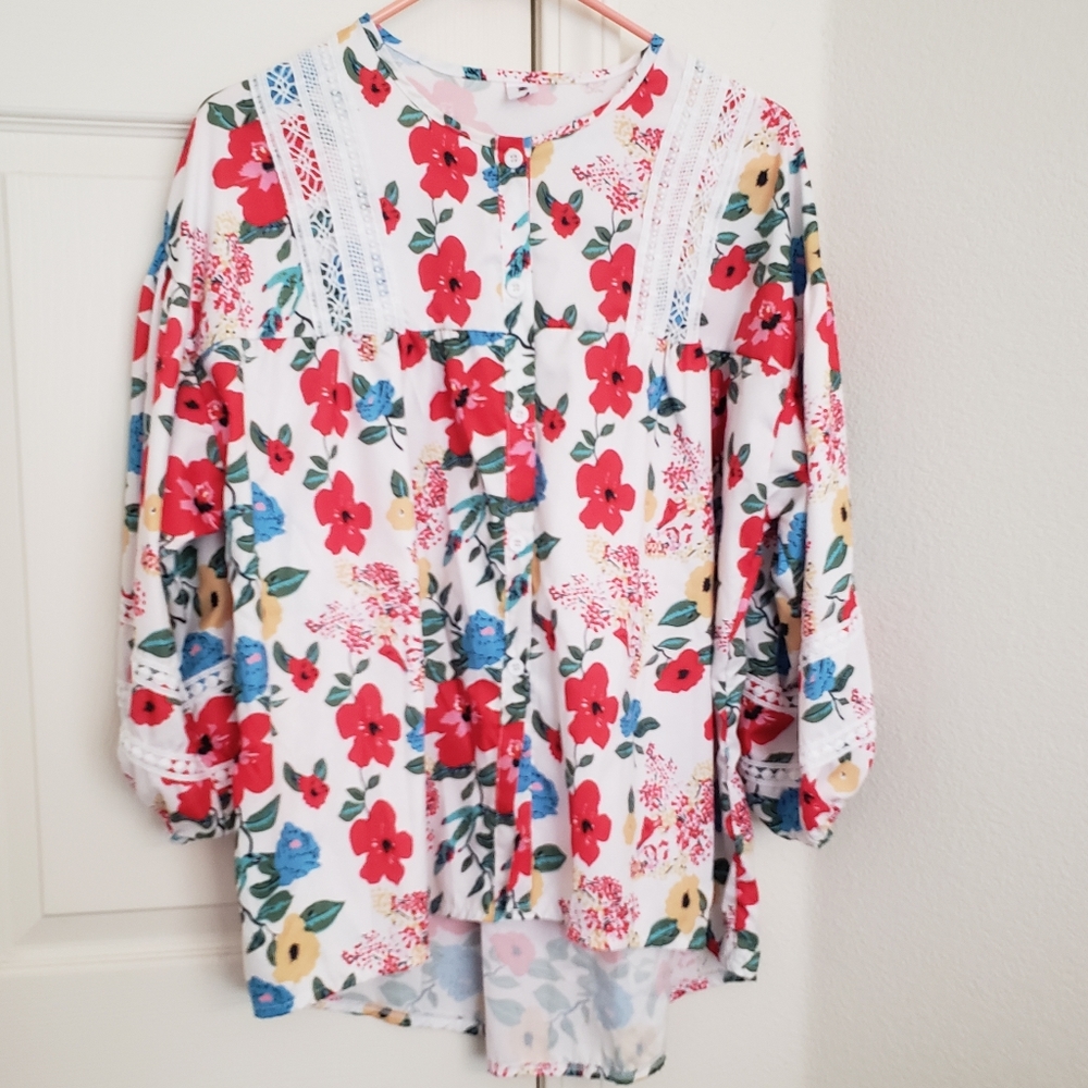 Floral blouse
